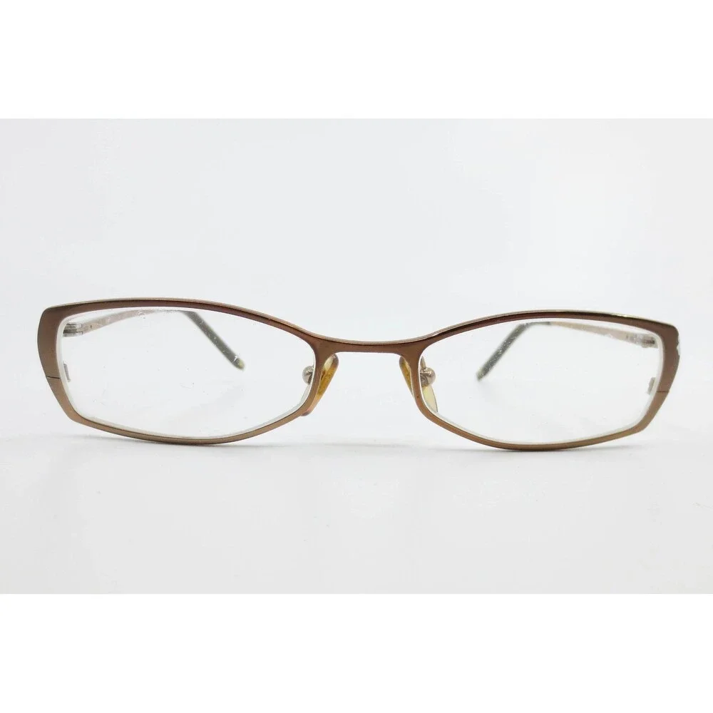 Anne Klein AK 9084 488 Bronze Full Rim Rectangular Eyeglasses Frames 50-18-135